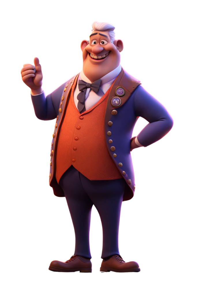 cgi character "the mayor"